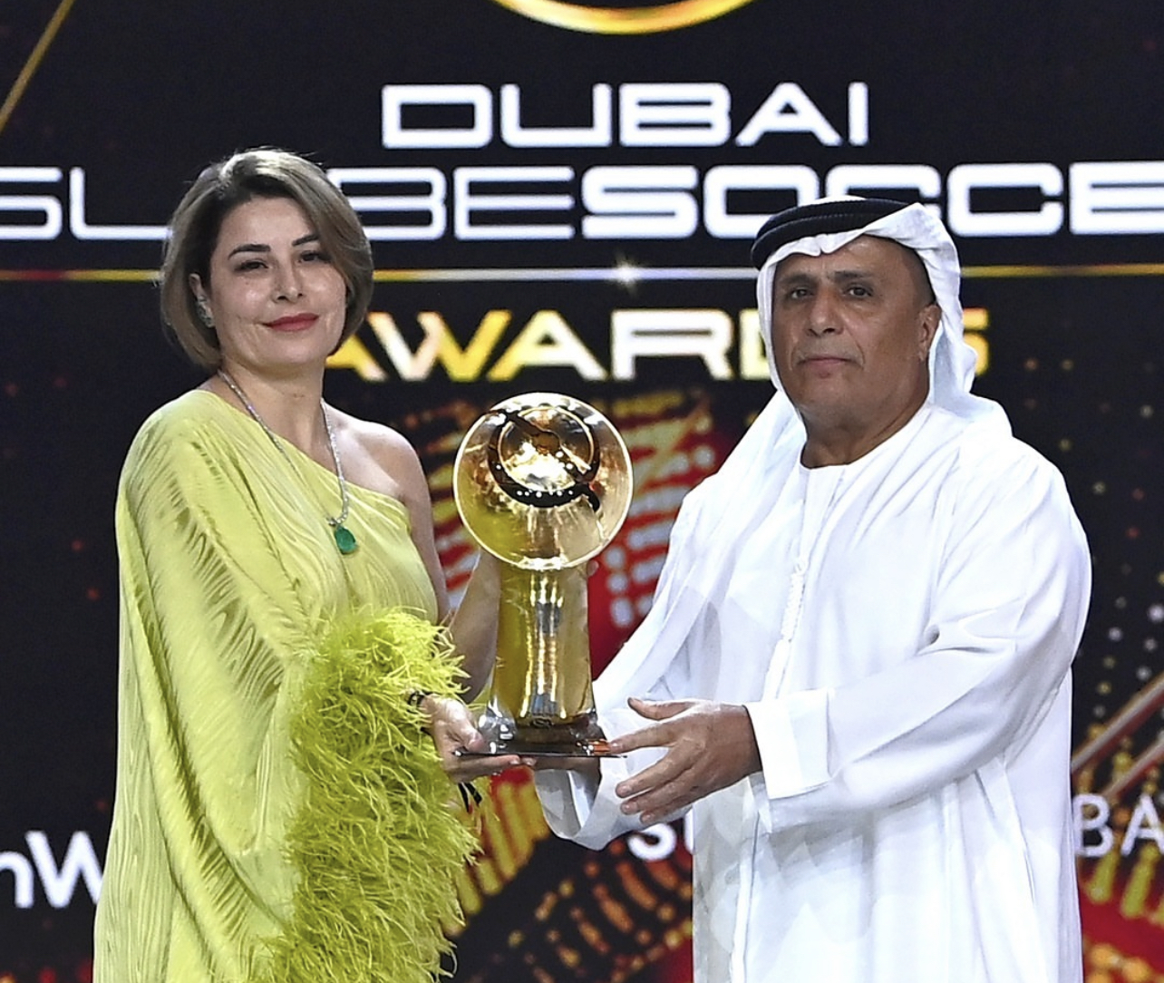 Globe Soccer Awards : Rafaela Pimenta élue Meilleur Agent